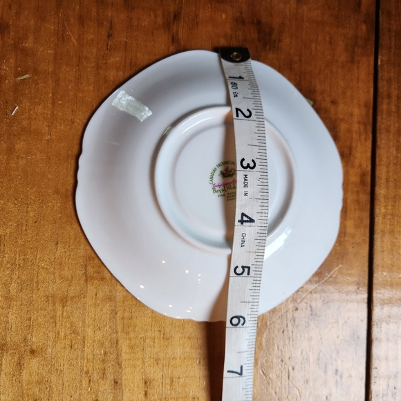 ROYAL ADDERLEY Canadian Provincial Flowers LADYSLIPPER Saucer  Only Bone China - Picture 6 of 12